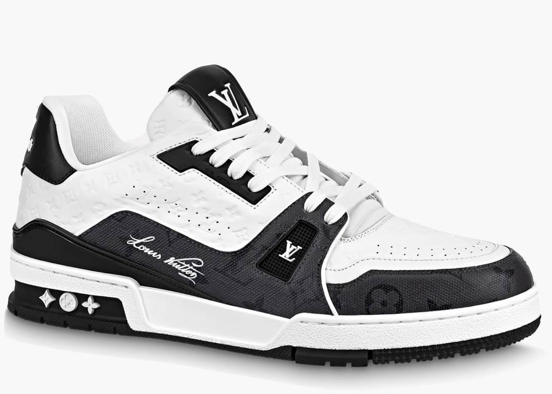 Louis Vuitton Trainer #54 Black White