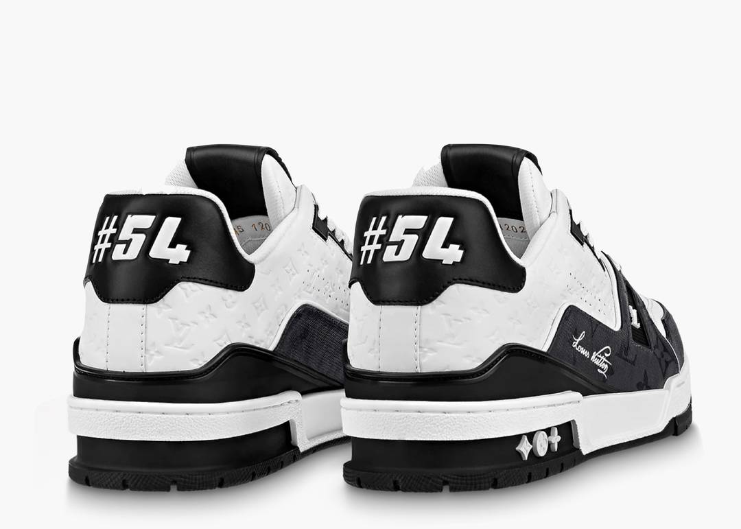 Louis Vuitton Trainer #54 Black White