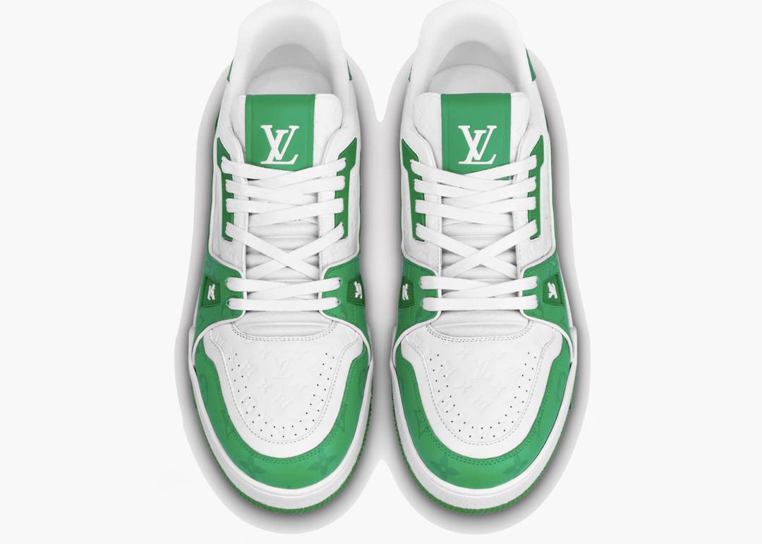 Louis Vuitton Trainer #54 Signature Green White