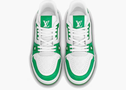 Louis Vuitton Trainer #54 Signature Green White